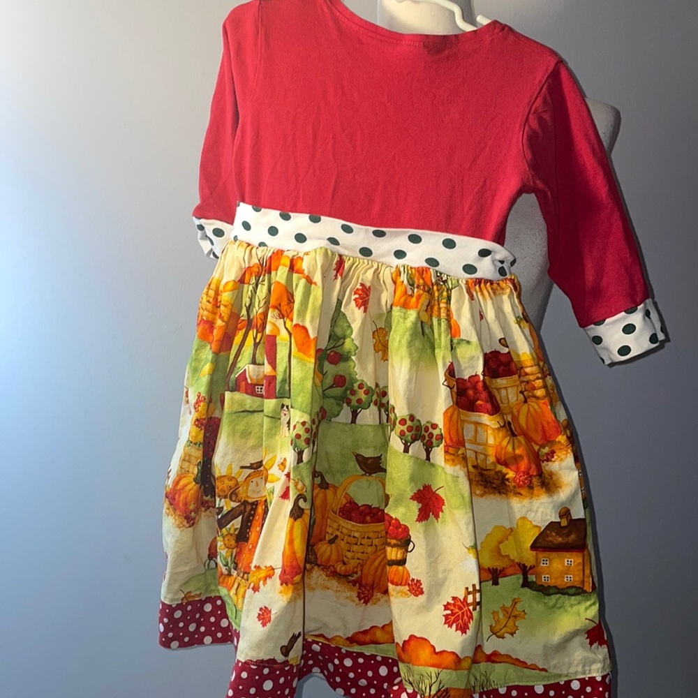 Girls KPea dress fall dres